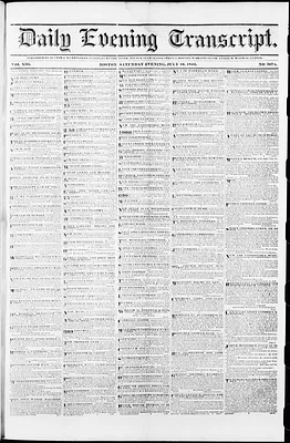 Daily Evening Transcript