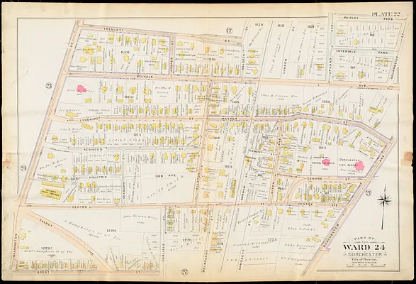Atlas of the city of Boston : Dorchester, Mass.