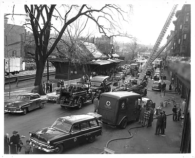Station Street, Brookline, 04/01/1955