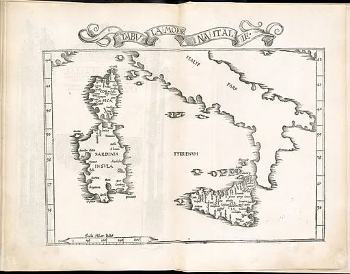 Tabula moderna Italie