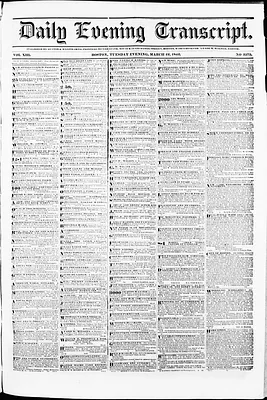 Daily Evening Transcript