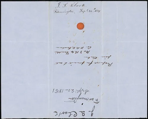 J. S. Cutter and A. Blanchard to Samuel Warner, 20 September 1851