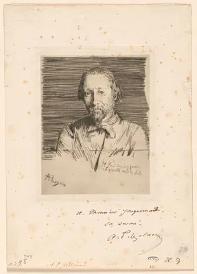 Portrait d'Auguste Poulet-Malassis