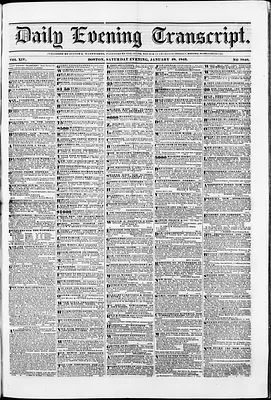Daily Evening Transcript