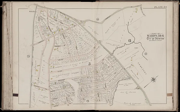 Atlas of the city of Newton, Massachusetts