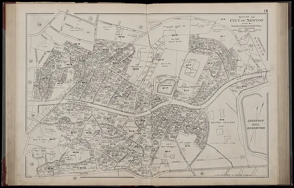 Atlas of the city of Newton, Massachusetts