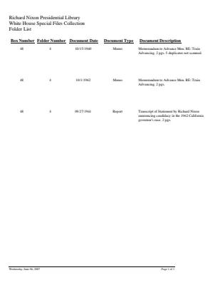 WHSF: Returned, 48-4
