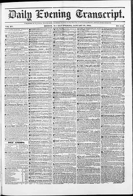 Daily Evening Transcript