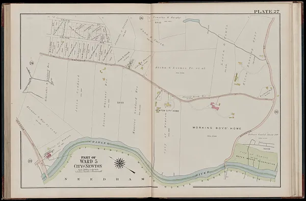 Atlas of the city of Newton, Massachusetts