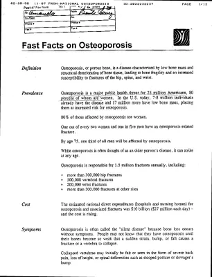 Osteoporosis