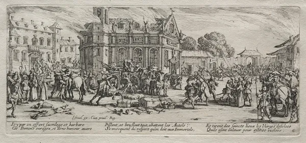 The Large Miseries of War: Devastation of a Monastery