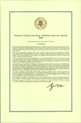 National Alcohol and Drug Addiction Recovery Month, September 2006