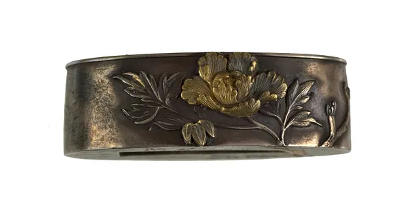 Fuchi with Tree Peony