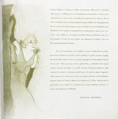 Yvette Guilbert-French Series:  No. 16