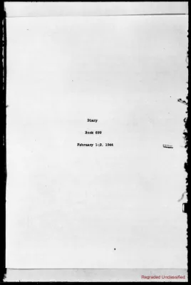 Volume 699, February 1 – February 2, 1944