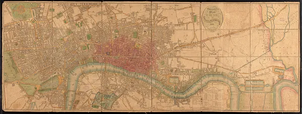 Wallis's plan of the cities of London & Westminster