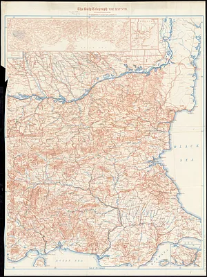 The Daily Telegraph war map no. 19