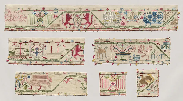 Fragments from an Embroidered Border