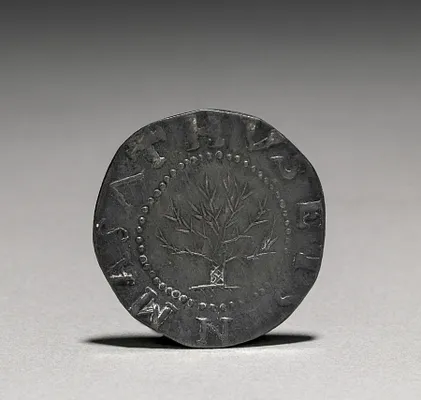 Oak Tree Shilling (obverse)
