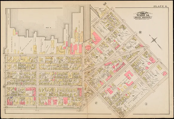 Atlas of the city of Boston : South & East Boston