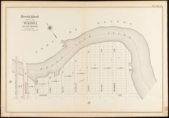 Atlas of the city of Boston, East Boston