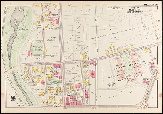 Atlas of the city of Boston, Roxbury
