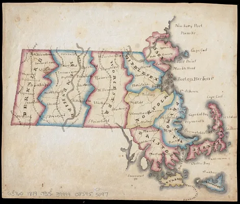 Map of Massachusetts