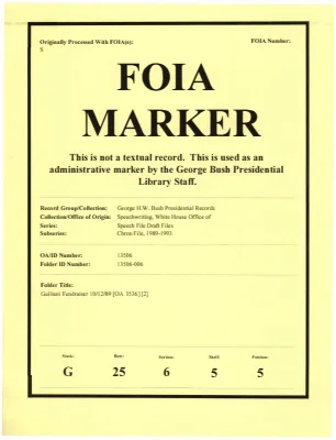 Guiliani Fundraiser 10/12 /89 [OA 3536] [2]