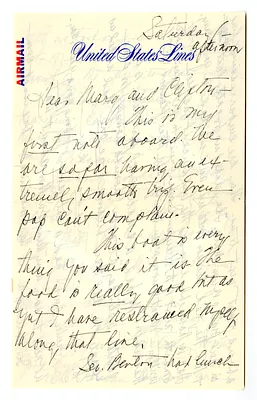 Letter from Bess W. Truman to Margaret and Clifton Daniel