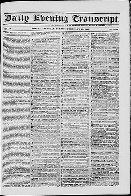 Daily Evening Transcript