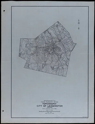 Topography City of Leominster
