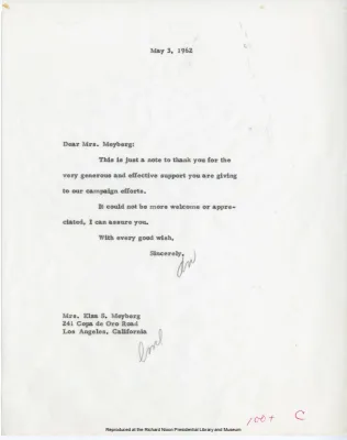 Meyberg, Elsa S., Mrs.