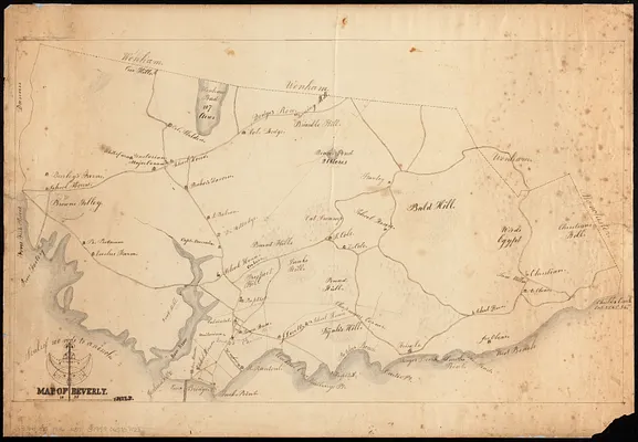 Map of Beverly
