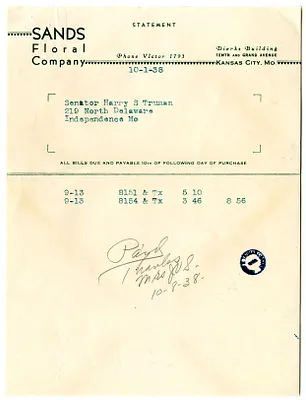 Bill from Sands Floral Company