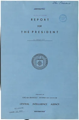 Report, Foreign Radio Reactions to the President's State of the Union Message