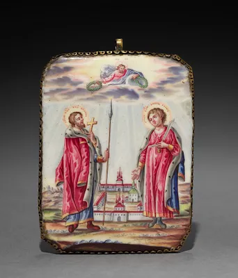 Icon of Saints Boris and Gleb