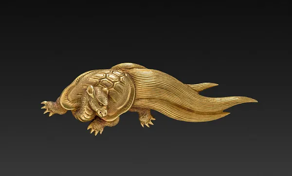 Tortoise-shaped Sword-Grip Ornament (Menuki)