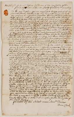 County and town tax warrant to Joshua Child