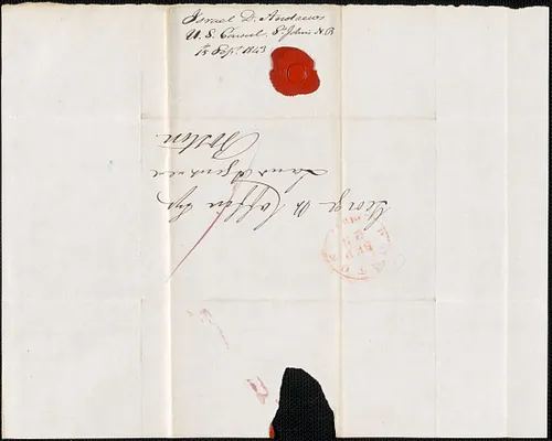 Israel D. Andrews to George Coffin, 15 September 1843