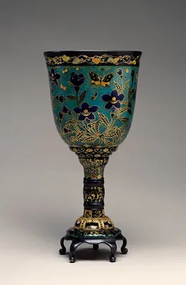 Cloisonné Goblet