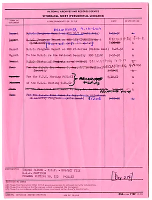 Report to the National Security Council on NSC 135/2
