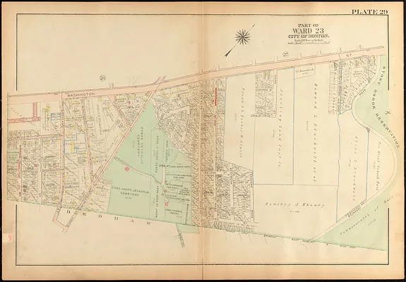 Atlas of the city of Boston, West Roxbury