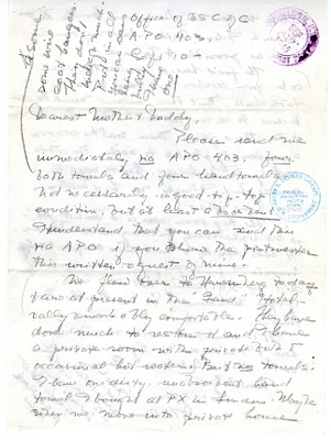 Letter from Katherine Fite to Mr. and Mrs. Emerson Fite