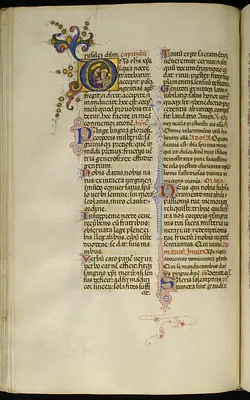 Leaf from Breviary