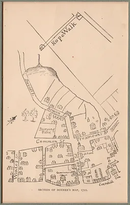 Section of Bonner's map