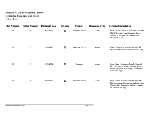 WHSF: Contested, 13-19