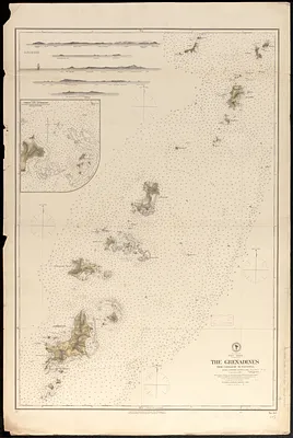 West Indies, the Grenadines from Carriacou to Battowia