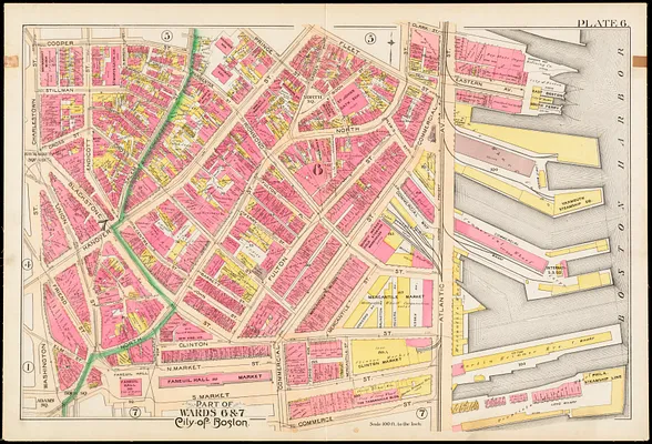 Atlas of the city of Boston : city proper and Roxbury