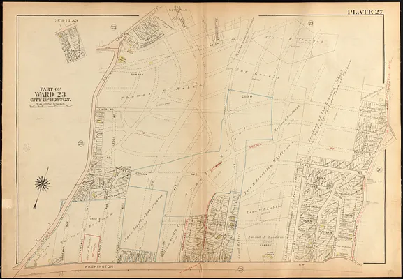 Atlas of the city of Boston, West Roxbury