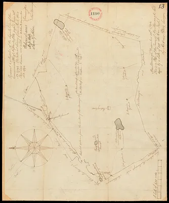 Plan of Marlborough, made by Andrew Peters, dated November 1794.